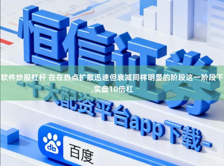 软件炒股杠杆 在在热点扩散迅速但衰减同样明显的阶段这一阶段下，实盘10倍杠
