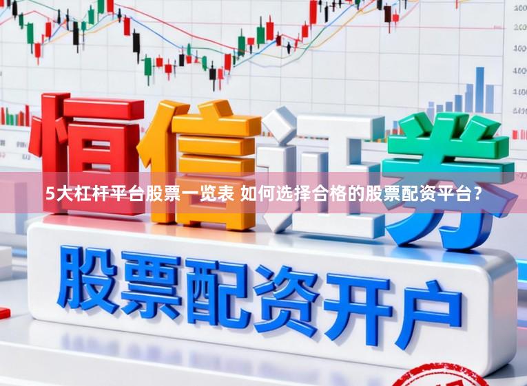 5大杠杆平台股票一览表 如何选择合格的股票配资平台?